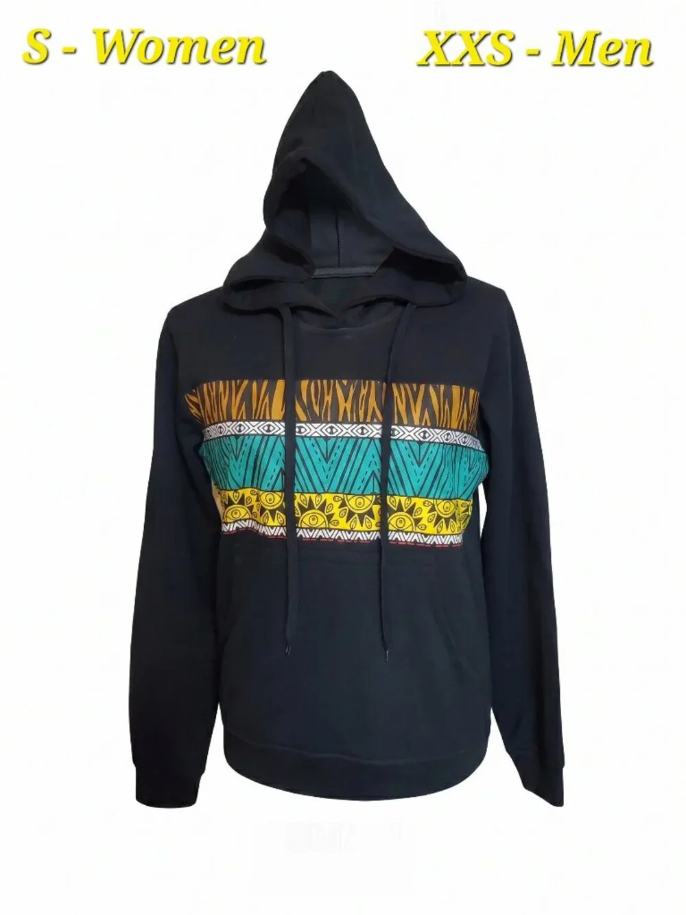 African Ankara Style Hoodie